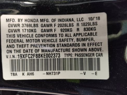 Used 2019 Honda Civic Sport image 33