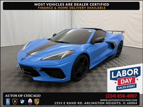Used 2023 Chevrolet Corvette Stingray Coupe RWD image 1