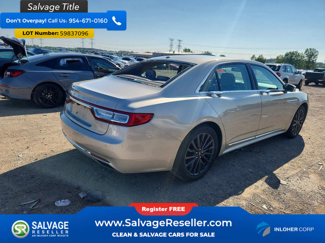 Used 2017 Lincoln Continental Select FWD image 4