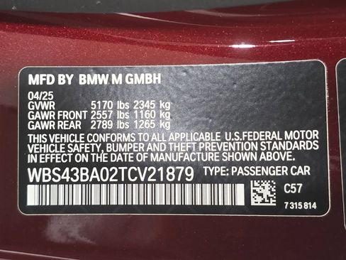 Used 2026 BMW M4 xDrive Competition AWD/4WD image 26