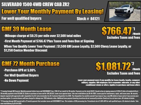 New 2026 Chevrolet Silverado 1500 ZR2 AWD/4WD image 2