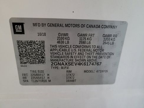 Used 2019 Chevrolet Equinox LS AWD/4WD image 33