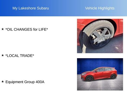 Used 2018 Ford Focus ST FWD image 9