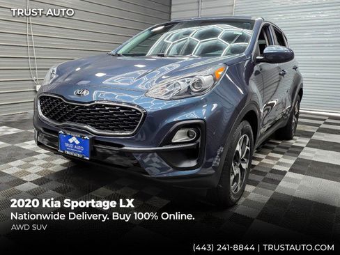 Used 2020 Kia Sportage LX AWD/4WD image 1