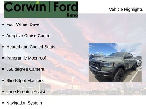 Used 2026 RAM 1500 RHO w/ RHO Level 1 Equipment Group AWD/4WD image 8