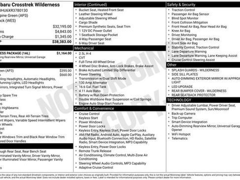 Used 2024 Subaru Crosstrek 2.5i Wilderness w/ Wilderness Package AWD/4WD image 5