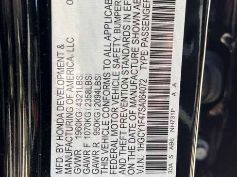 Used 2025 Honda Accord SE image 10