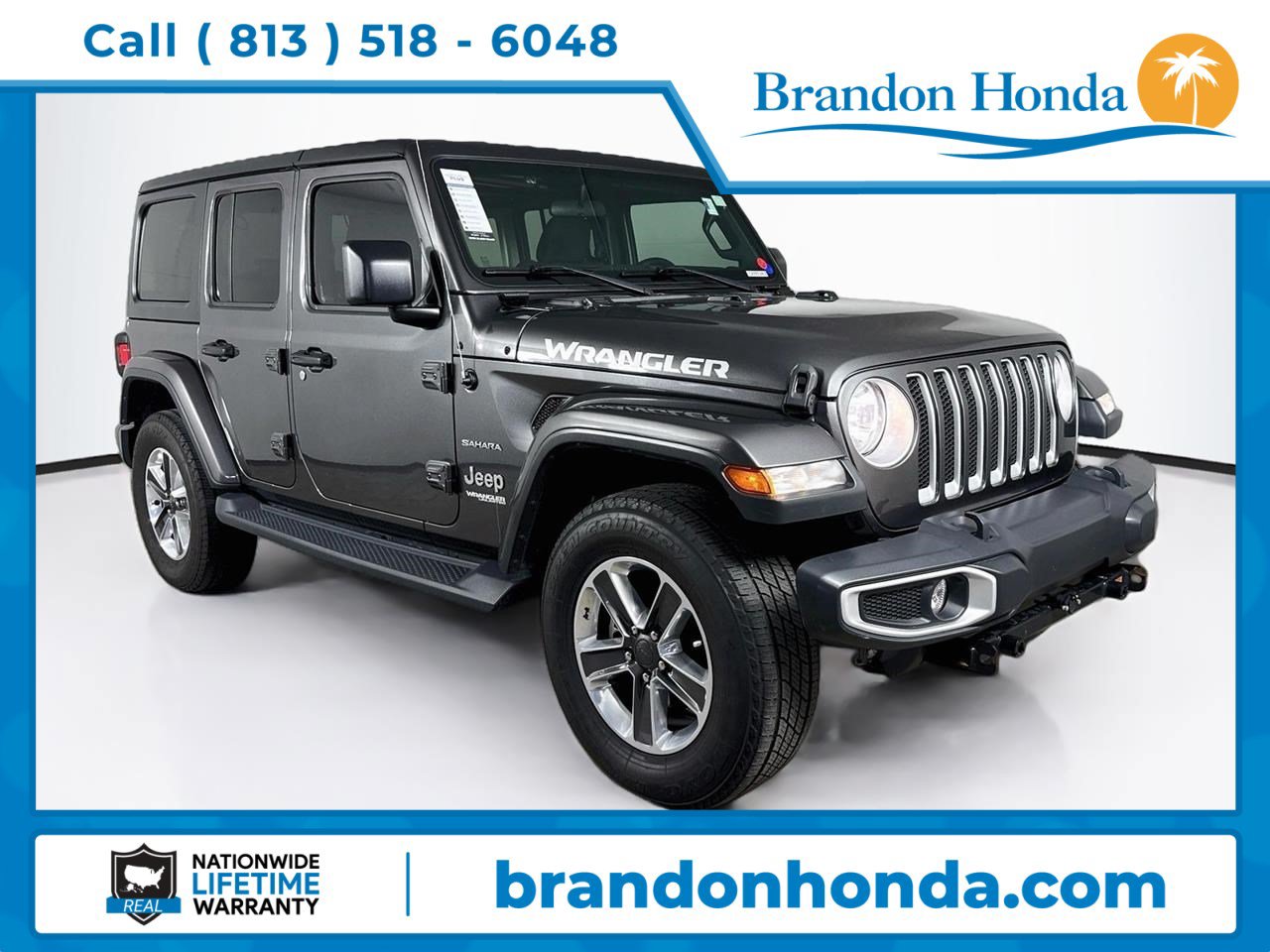 Used 2019 Jeep Wrangler Unlimited Sahara AWD/4WD image 1