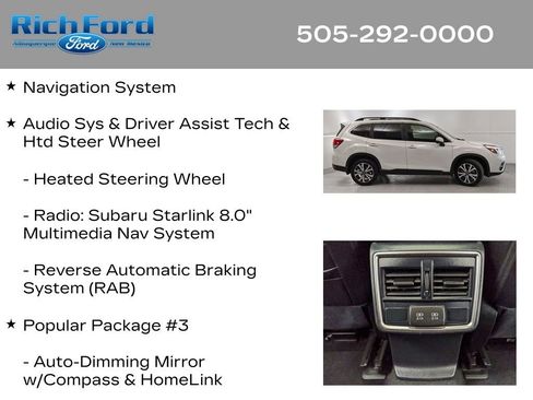 Used 2020 Subaru Forester Limited w/ Popular Package #3 image 11