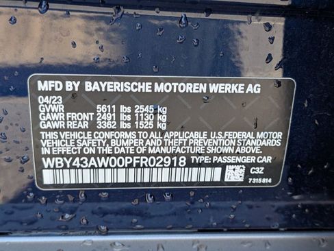 Used 2023 BMW i4 eDrive35 w/ Premium Package RWD image 15