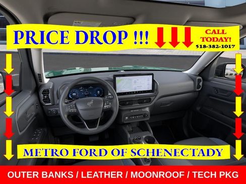 New 2025 Ford Bronco Sport Outer Banks w/ Outer Banks Tech Package+ AWD/4WD image 9