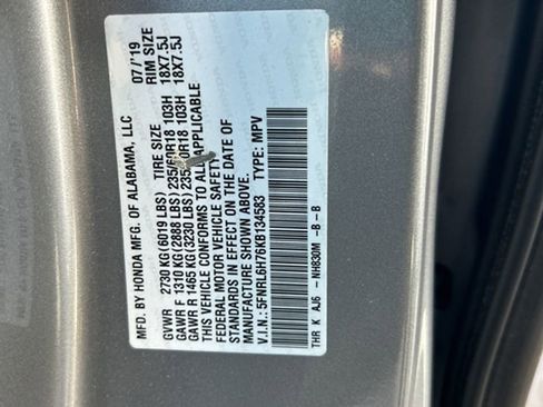 Used 2019 Honda Odyssey EX-L image 29