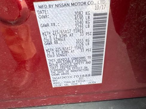 Used 2018 Nissan Rogue SV FWD image 5