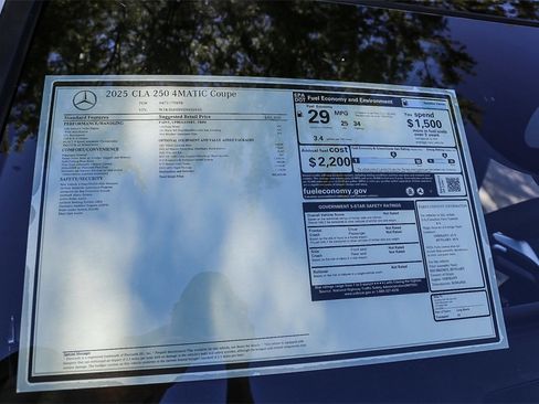 New 2025 Mercedes-Benz CLA 250 4MATIC image 31