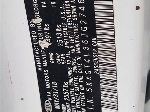 Used 2018 Kia Optima LX w/ 17" Alloy Wheels Package image 27