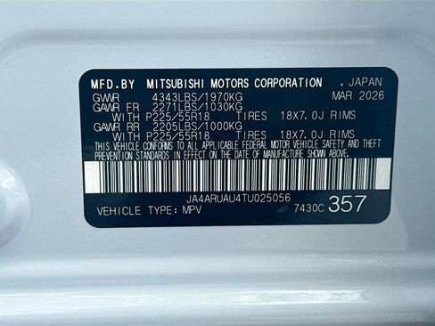 New 2026 Mitsubishi Outlander Sport ES AWD/4WD image 31