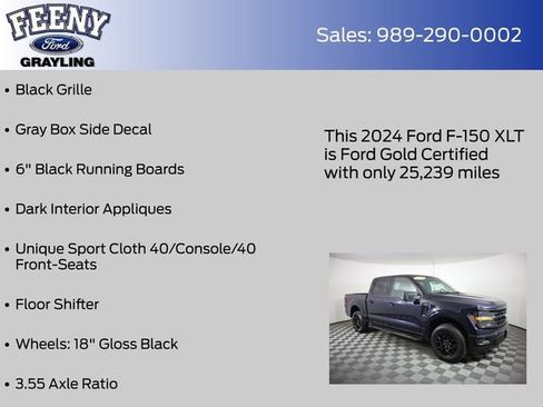 Certified 2024 Ford F150 XLT w/ Bed Utility Package AWD/4WD image 20
