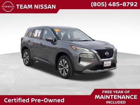 Certified 2021 Nissan Rogue SV image 1