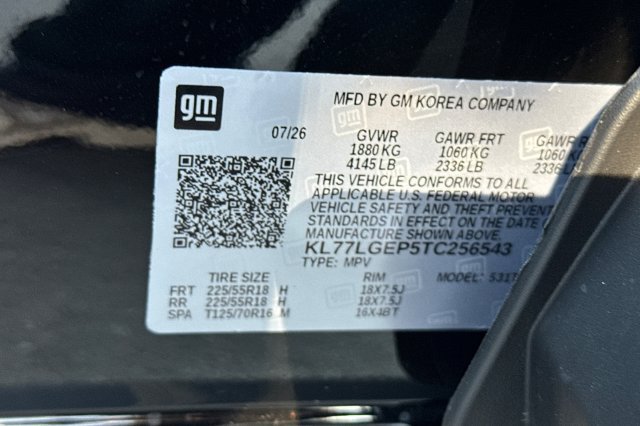 New 2026 Chevrolet Trax RS w/ Sunroof Package FWD image 40