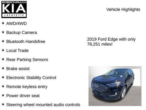 Used 2019 Ford Edge Titanium w/ Equipment Group 301A AWD/4WD image 7