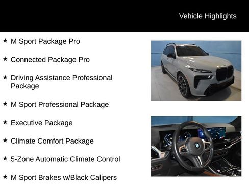 Certified 2024 BMW X7 M60i w/ Executive Package image 35