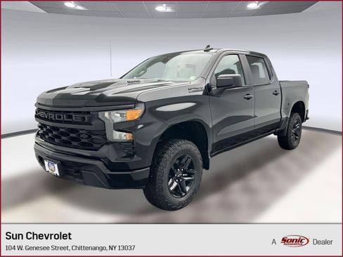 Certified 2026 Chevrolet Silverado 1500 Custom Trail Boss w/ Dark Appearance Package AWD/4WD image 1