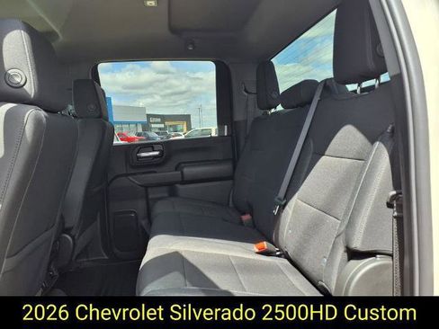 New 2026 Chevrolet Silverado 2500 Custom w/ Custom Value Package AWD/4WD image 9