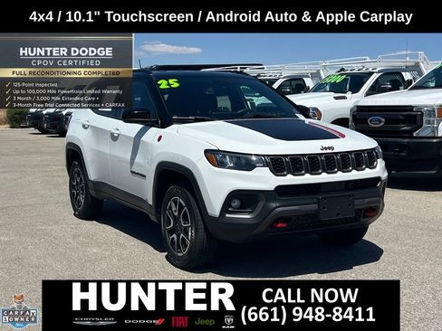 Certified 2025 Jeep Compass Trailhawk AWD/4WD image 9