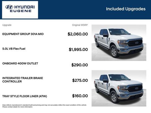 Used 2021 Ford F150 XLT w/ Equipment Group 301A Mid AWD/4WD image 10
