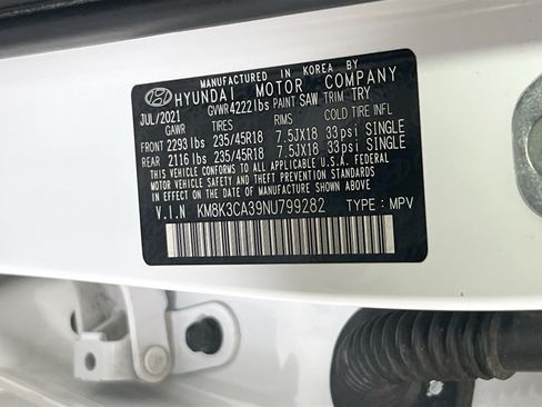 Used 2022 Hyundai Kona N Line AWD/4WD image 30