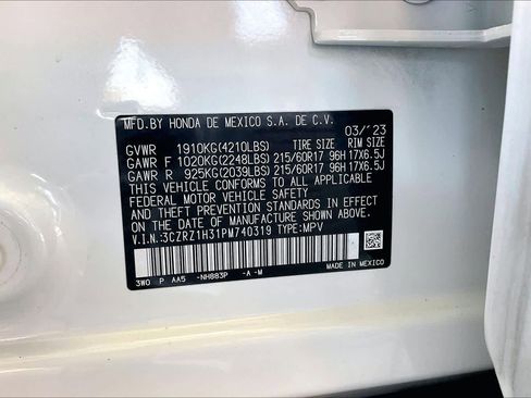 Used 2023 Honda HR-V LX image 31