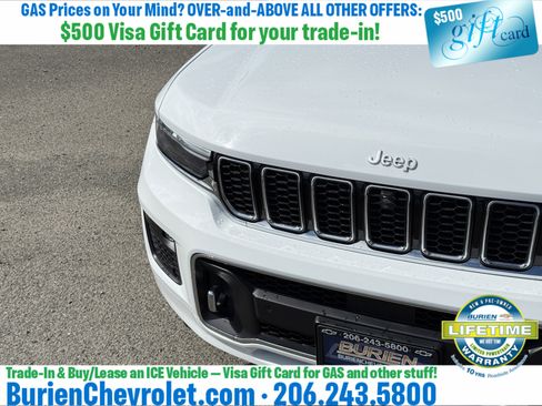 Used 2024 Jeep Grand Cherokee L Overland w/ Advanced Protech Group III AWD/4WD image 40