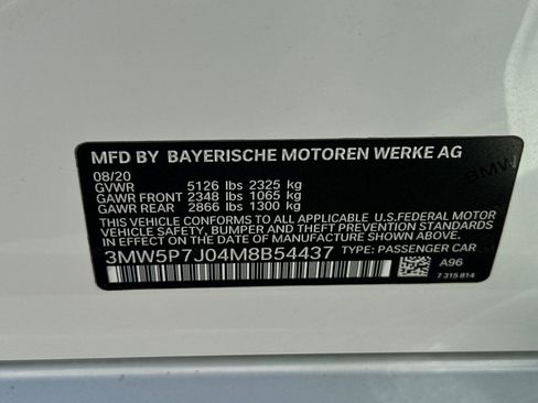 Used 2021 BMW 330e w/ Convenience Package RWD image 28