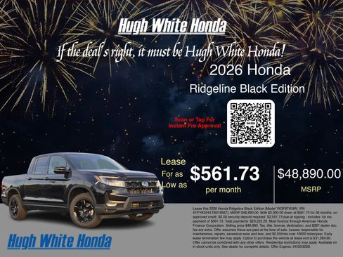 New 2026 Honda Ridgeline Black Edition image 3