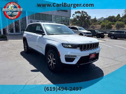 Certified 2025 Jeep Grand Cherokee Limited w/ Trailer Tow Package AWD/4WD image 1