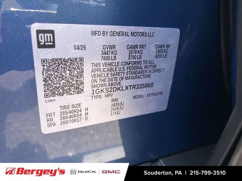 New 2026 GMC Yukon Denali w/ Denali Reserve Package AWD/4WD image 36