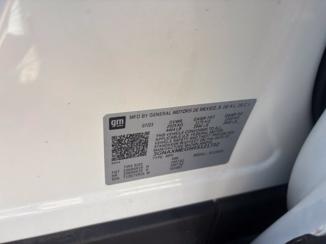 Used 2024 Chevrolet Equinox RS w/ RS Leather Package FWD image 17