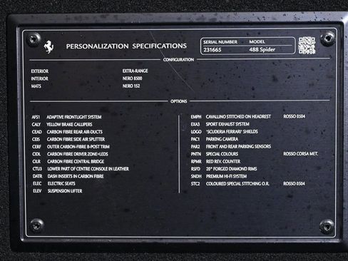 Used 2018 Ferrari 488 Spider image 23