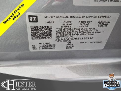 Certified 2025 Chevrolet Silverado 2500 LTZ w/ LTZ Premium Package AWD/4WD image 38
