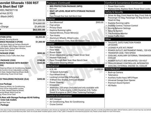 Used 2021 Chevrolet Silverado 1500 RST w/ Rally Edition image 2