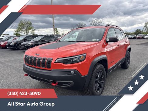 Used 2021 Jeep Cherokee Trailhawk w/ Sun, Sound & Nav Group AWD/4WD image 1
