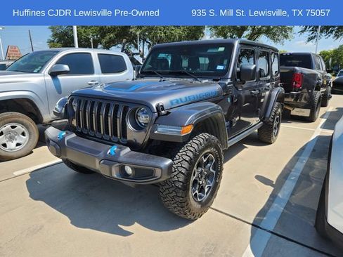 Used 2022 Jeep Wrangler Unlimited Rubicon 4xe w/ Cold Weather Group AWD/4WD image 3