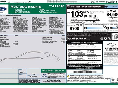 Used 2023 Ford Mustang Mach-E Premium image 2