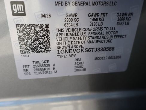 New 2026 Chevrolet Traverse LT AWD/4WD image 51