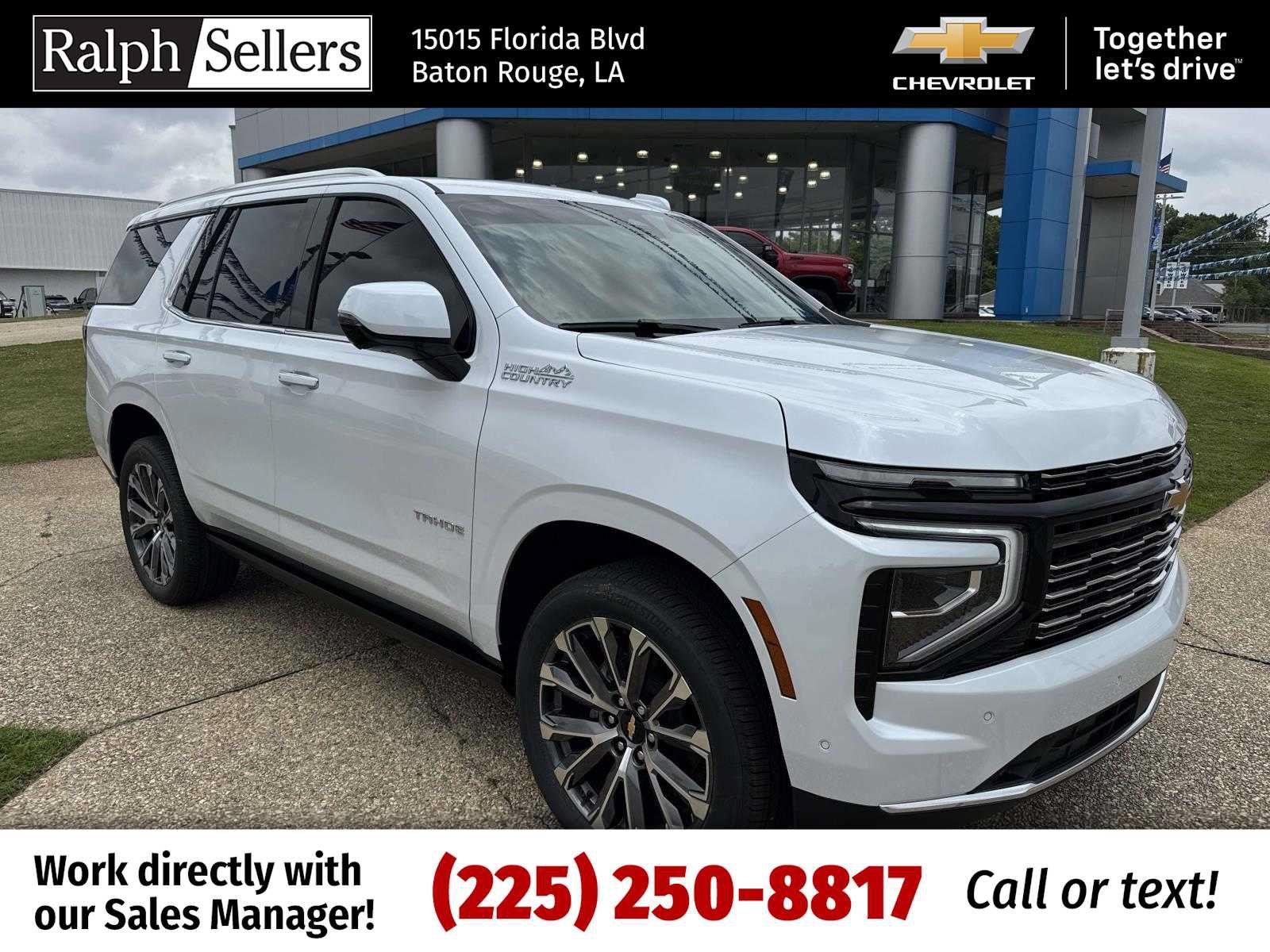 New 2026 Chevrolet Tahoe High Country AWD/4WD image 1
