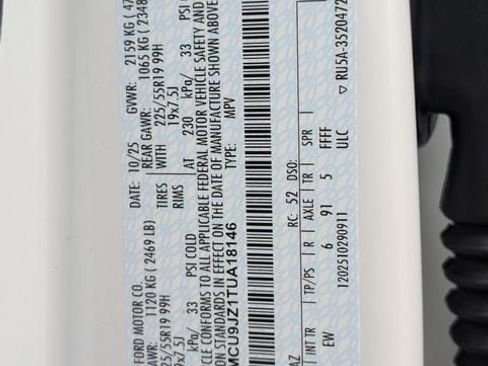 New 2026 Ford Escape Platinum image 56