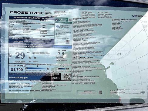 New 2026 Subaru Crosstrek 2.0i Premium image 19