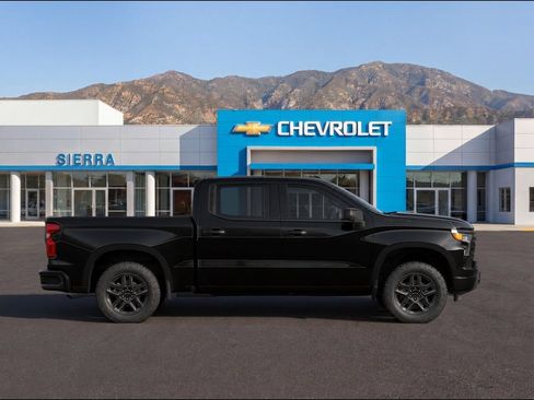 New 2026 Chevrolet Silverado 1500 Custom w/ LPO, Dark Essentials Package RWD image 3