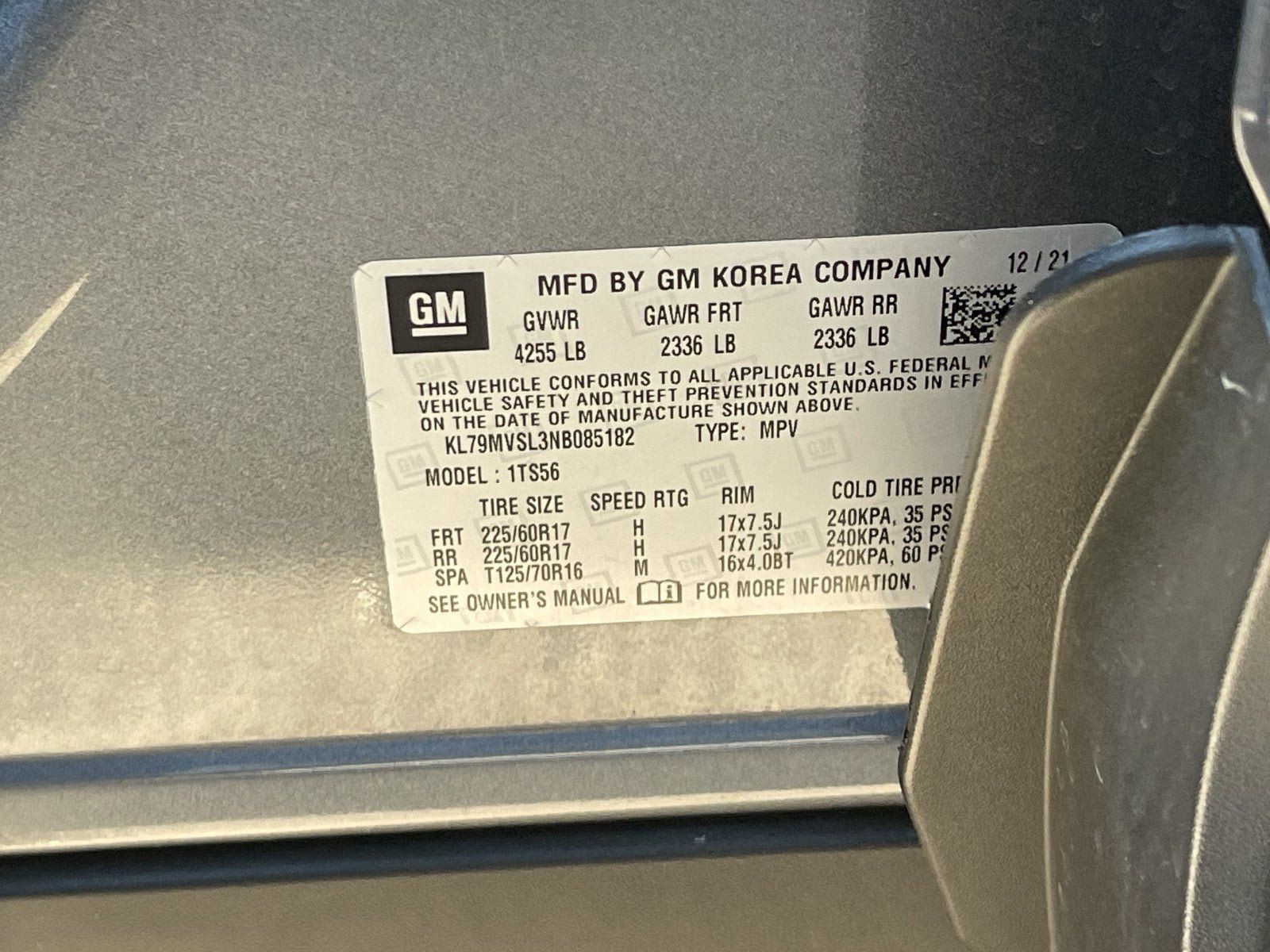 Used 2022 Chevrolet TrailBlazer ACTIV w/ Sun and Liftgate Package FWD image 12
