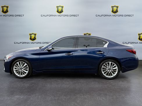 Used 2021 INFINITI Q50 Luxe w/ Cargo Package RWD image 2